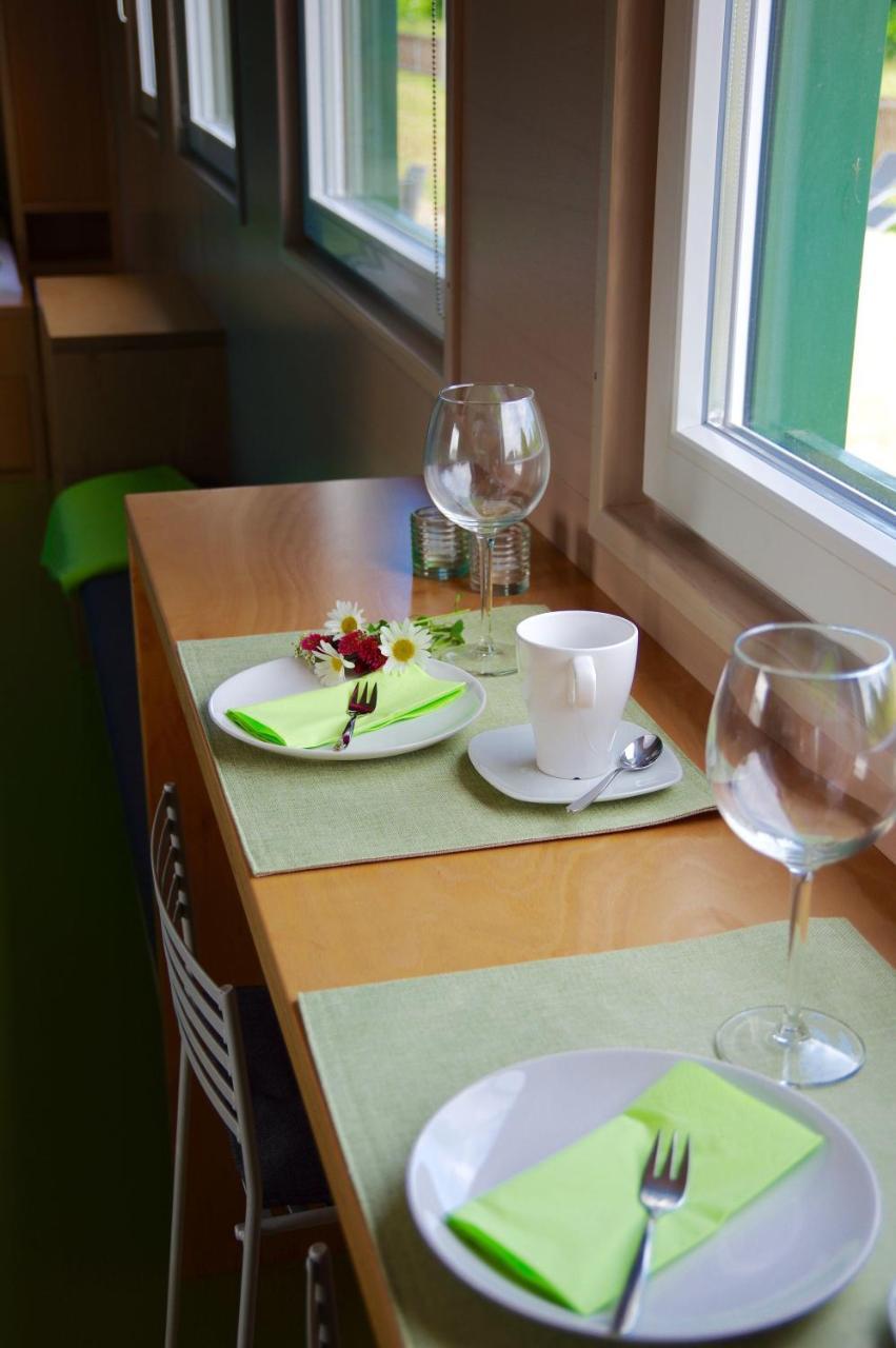 Villa Urlaubsbahnhof-Schlafwagen Lauterbach  Esterno foto