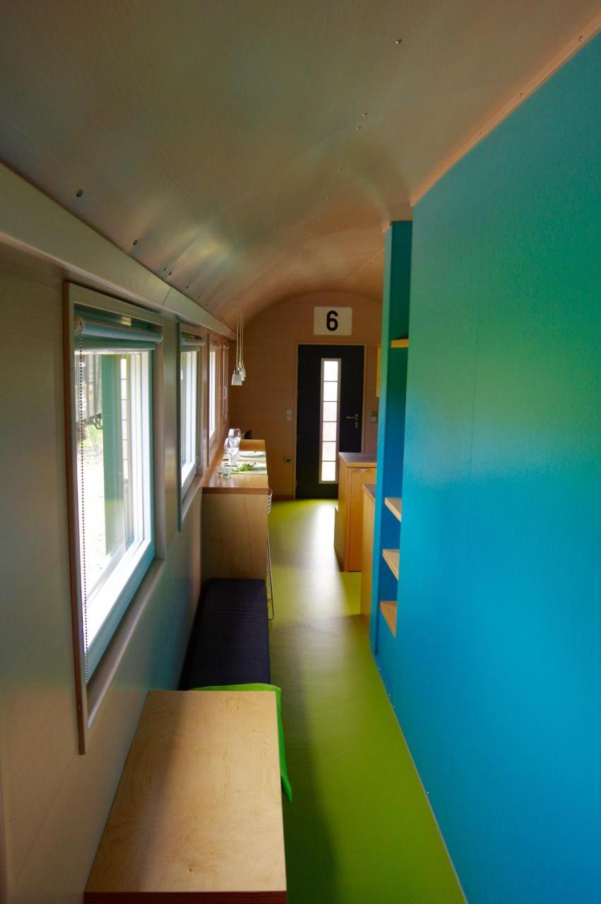 Villa Urlaubsbahnhof-Schlafwagen Lauterbach  Esterno foto