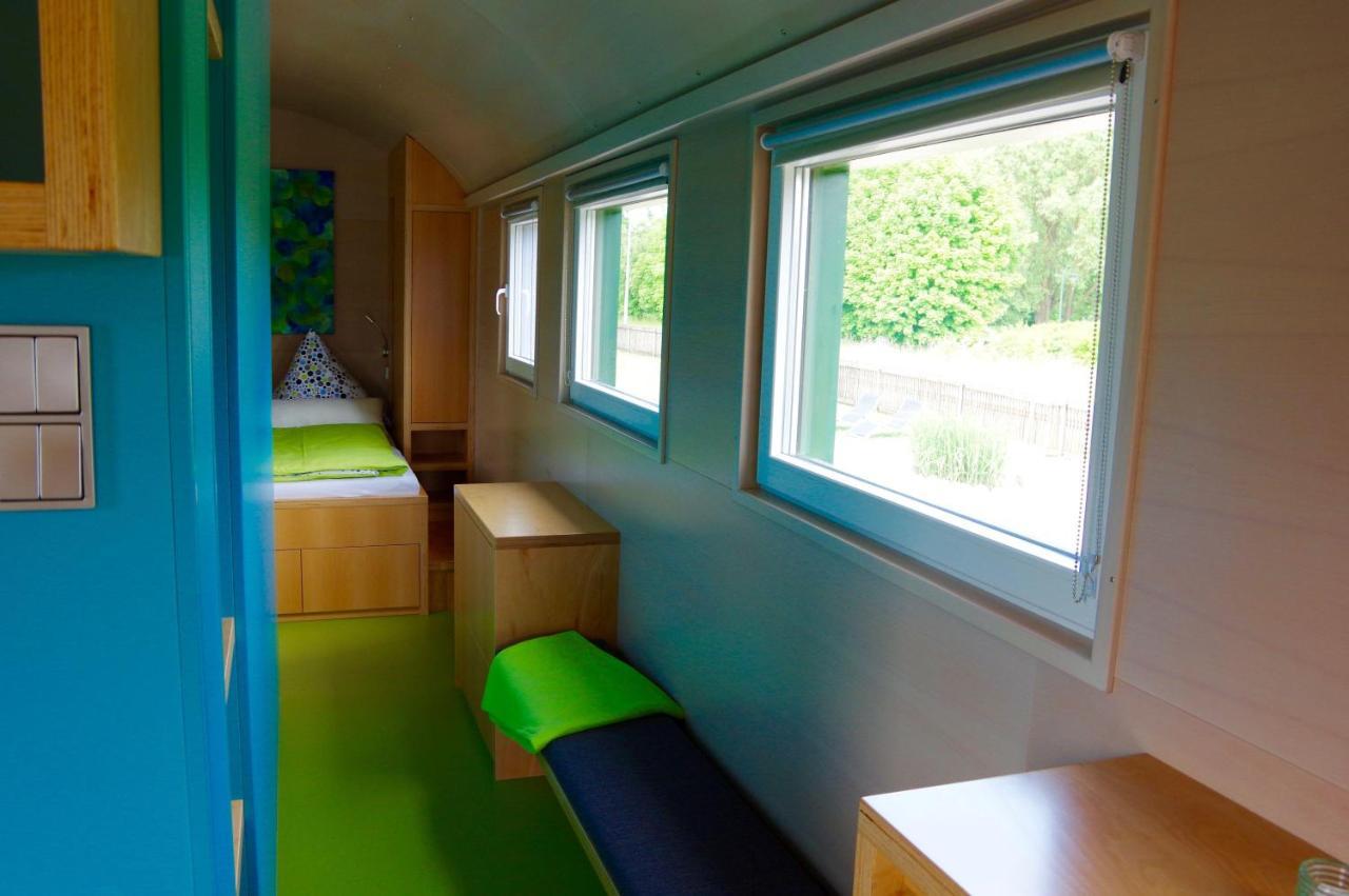 Villa Urlaubsbahnhof-Schlafwagen Lauterbach  Esterno foto