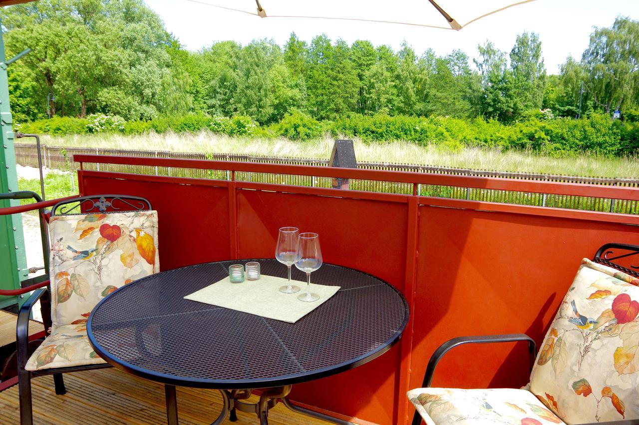 Villa Urlaubsbahnhof-Schlafwagen Lauterbach  Esterno foto