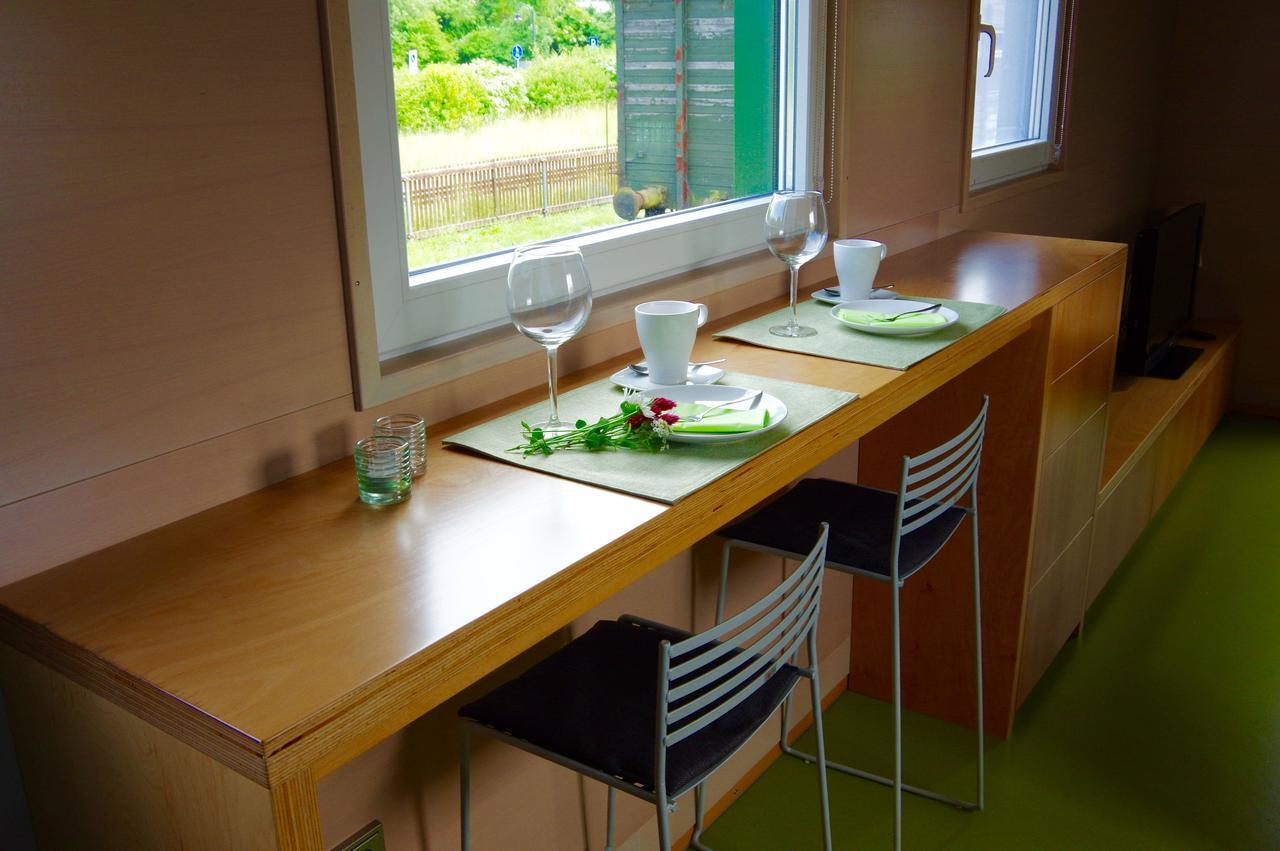 Villa Urlaubsbahnhof-Schlafwagen Lauterbach  Esterno foto